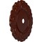 Ekena Millwork Angel Ceiling Medallion (Canopies up to 15 3/4"), 32 1/4"OD x 3 5/8"ID x 1 1/8"P, Brushed Mahogany CM32ANBMF - alternate 4